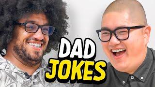 Dad Jokes  Dont laugh Challenge  Alan vs Rodney  Raise Your Spirits