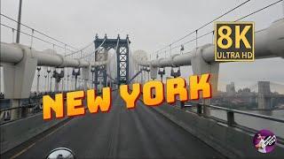 8K Ultra HD NYC Manhattan on the way to Brooklyn Exploring