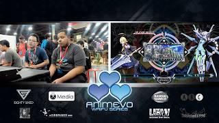 AnimEVO 2018 Blazblue Central Fiction Top 8 Monarch ES vs Yoshiki NU