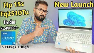 Hp 15s Fq2510Tu Unboxing & Review  Intel Core i516gb Ram  Best Laptop Under 48000