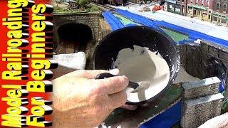 Scenery Basics  Using Plaster of Paris - Model Railroading For Beginners Ep 25