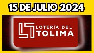 Resultado LOTERIA DEL TOLIMA del lunes 15 de julio de 2024  ULTIMO SORTEOtolim