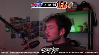 Buffalo Bills VS Cincinnati Bengals SNF Live Reaction Play by Play Sunday Night Football