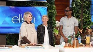 Martha Stewart and Snoop Dogg Share a Taste of Their New Show