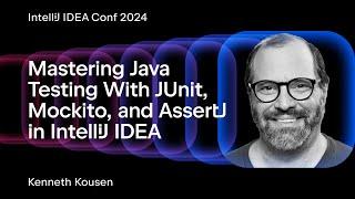 Mastering Java Testing With JUnit Mockito and AssertJ in IntelliJ IDEA