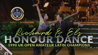 1990 Richard Porter and Els Gevaert Honour Dance as The UK Open Amateur Latin Champions