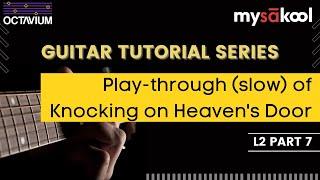 Learn to play Guitar online - Lesson 2 Part 7  Octavium  mySAkool   @SudeepAudio ​