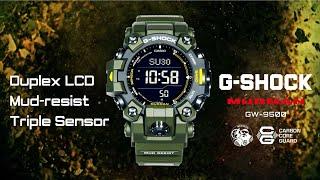 MUDMAN GW-9500 FUNCTIONS  CASIO G-SHOCK