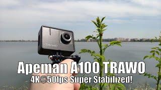 Apeman A100 Trawo - Real 4K50fps and EIS