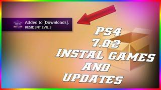 PS4 7.02 JAILBREAK INSTALL GAMES AND UPDATES