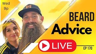 Beard Advice LIVE Free Born Beard GIVEAWAYS ep170