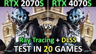 RTX 2070 SUPER vs RTX 4070 SUPER  Test in 20 Games  1440p  Is it worth upgrading?   2024