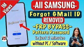 All Samsung FRP Bypass 2024 Samsung Google Lock Remove Android 121314 New Method - June 2024