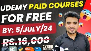 Udemy Free Courses With Free Certificate in July 2024  SAVE Rs. 15000+  Learn Technical Skills