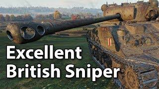 Excellent British Sniper - Sherman Firefly VC - New Premium Tank
