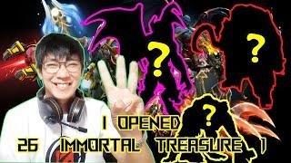 Opening 26 Immortal Treasure 1 -  TI 10 Battle Pass 2020 See what i Got