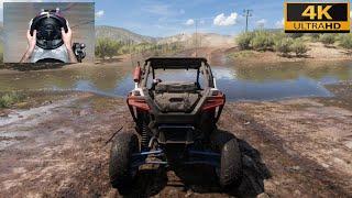 Forza Horizon 5 - POLARIS RZR PRO XP ULTIMATE - OFF-ROAD with THRUSTMASTER TS-XW + TH8A - 4K
