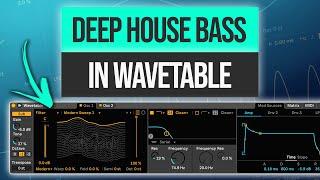 How to Make a Deep House Bass in Wavetable  Beginner Ableton Tutorial