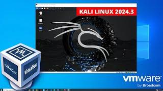 How to Install Kali Linux in VirtualBox 2024.3 Edition