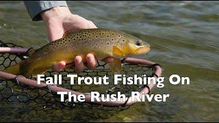 Fall Trout Fishing On The Rush River