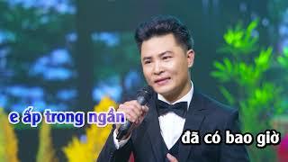 Karaoke ĐÀ LẠT MÙA GIẢ HẠC BAY - st Hồng Xương Long  Cs Ngọc Tùng