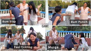 Bum Slap vs Tikling VsFace Slap  Murga Punishment vs Gudgudi  Priyasheetal Funny Game