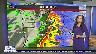 Seattle weather Heavy rain mountain snow and wind alerts for Western Washington
