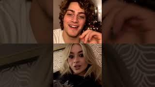 Fin Argus  Livestream Instagram  11 December 2020 w Sabrina Carpenter