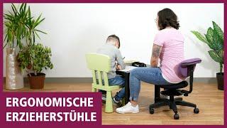 Bequem sicher & ergonomisch die Erzieherstühle von Chairgo