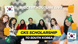 BIGGEST Session on GKS Scholarship 2024  Study in Korea for FREE