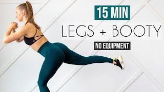 15 MIN LEGBOOTYTHIGH WORKOUT No Equipment Killer Legs