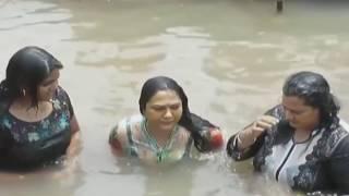 tollywood actress hema _ a holy bath in rever