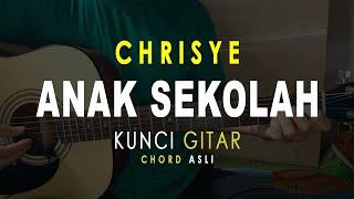 Chord Gitar Anak Sekolah - Chrisye Kunci Gitar Anak Sekolah - Chrisye #TutorialKunciGitar