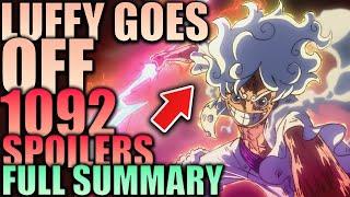 LUFFY GOES OFF Full Summary  One Piece Chapter 1092 Spoilers