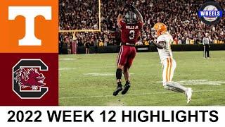 #5 Tennessee vs South Carolina Highlights  College Football Week 12  2022 College Football