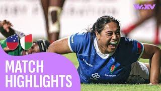 Will Madagascar cause a Rugby World Cup qualifying upset?  Samoa v Madagascar  Highlights  WXV 3