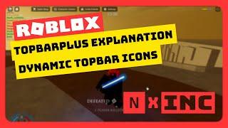 Getting Started with TopbarPlus - Add Icons Dropdowns Menus and more to your Roblox experience