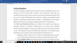 Project Report - Fake Logo Detection System  Python  Django  Deep Learning