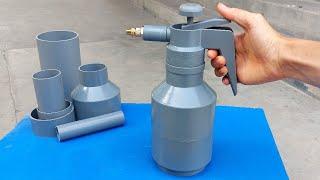 How To Make A Pressure Spray Bottle from PVC