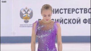 ️ Anastasiia GUBANOVA  Анастасия Губанова - Russian Nationals 2019 Ladies FS - December 22 2018