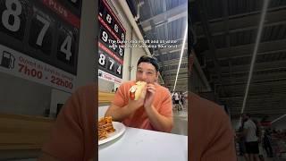 Trying the Costco hot dog in France #costco #hotdog #france