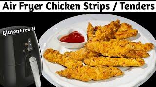 Easy Air Fryer Chicken Strips  KFC Style Crispy Chicken Tenders in Airfryer #airfryerrecipes