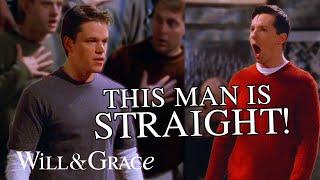 Jack accused of being Straight? Matt Damon Guest Stars  Will & Grace