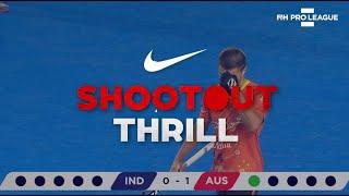 Shootout Thrill India vs Australia  #FIHProLeague  #Hockey