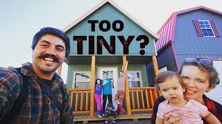 Can a BIG FAMILY FIT in a TINY HOME??? not sure...