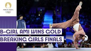 B-Girl Ami creates history with first-ever breaking gold  Paris 2024 highlights