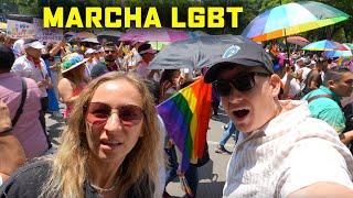  ESTE VIDEO PODRIA LLEVARNOS a la CARCEL EN RUSIA  RUSOS EN LA MARCHA LGBT CDMX 2024