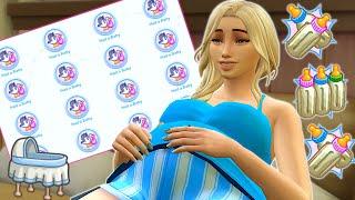 How many babies can a sim have during adulthood?  Sims 4 baby challenge