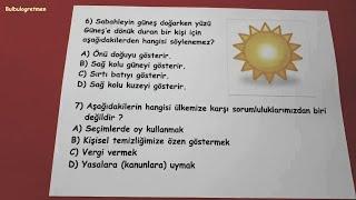 4.sınıf sosyal bilgiler 2.dönem 2.değerlendirme  @Bulbulogretmen  #sosyal #sınav #4sınıf #keşfet