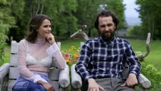 Keri Russell and Matthew Rhys Behind the Scenes of The Americans